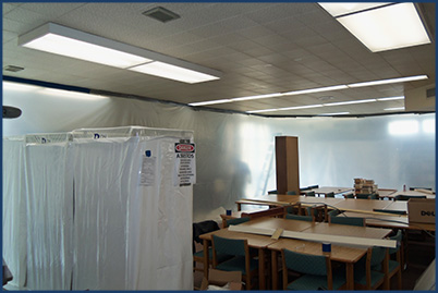asbestos removal and encapsulation from schools